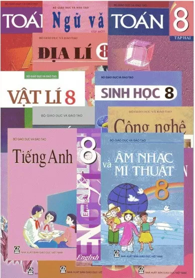 Bộ Sách Giáo Khoa Lớp 8