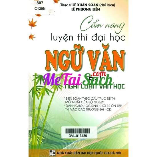 Cẩm Nang Luyện Thi Đại Học Ngữ Văn
