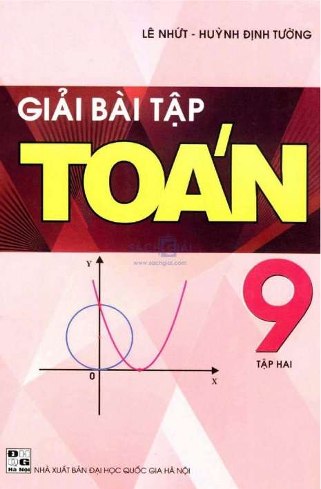 Giải Bài Tập Toán 9 Tập 2 – Lê Nhứt
