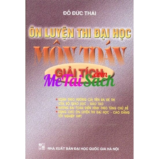 Ôn Luyện Thi Đại Học Môn Toán Giải Tích