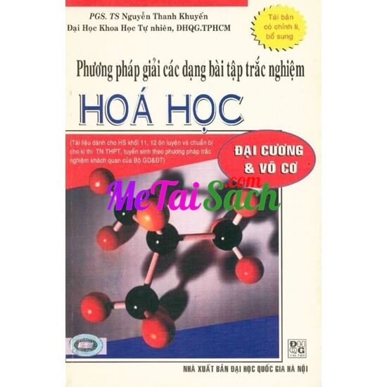 Phương Pháp Giải Các Dạng Bài Tập Trắc Nghiệm Hóa Học Đại Cương Và Vô Cơ