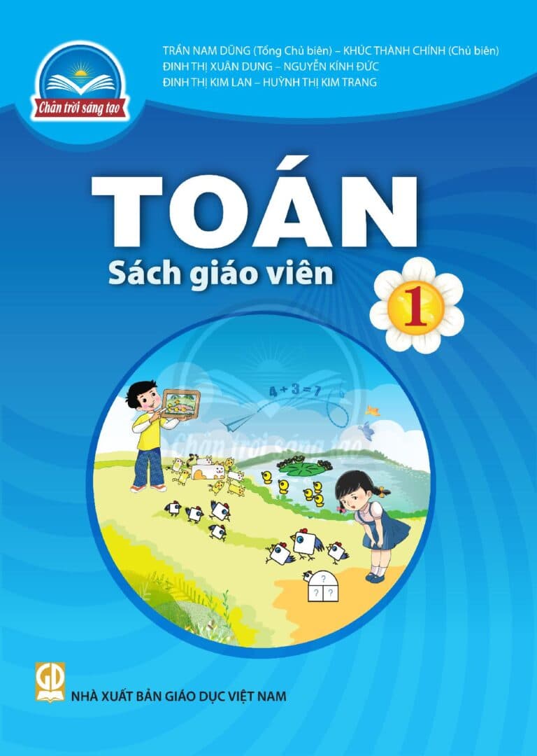 Sách Giáo Viên Toán 1 - Chân Trời Sáng Tạo